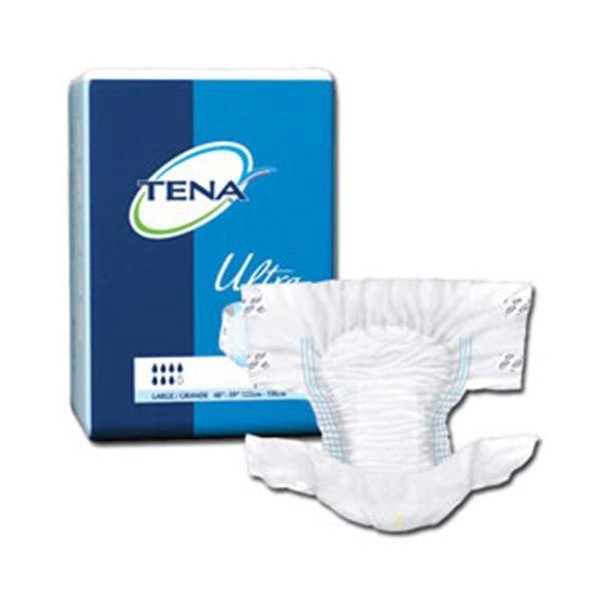 Tena Tena 68010 Ultra Extra Large Briefs Moderate; Heavy - 60 per Case Tena-68010-Case